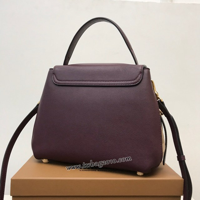 Burberry專門店新款托特包 巴寶莉粒紋皮革手提肩背女包 yxb1492
